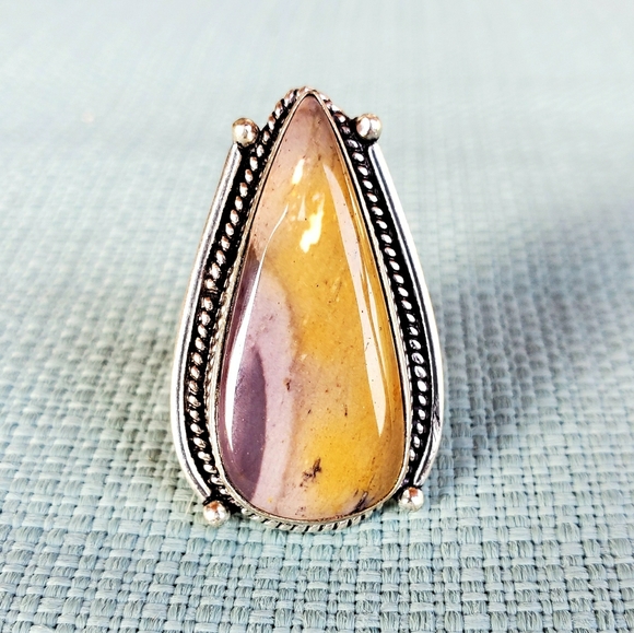 New Royal Imperial Jasper 925 Silver Ring. - Picture 1 of 11